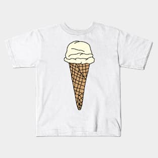 double fold vanilla, salt and straw Kids T-Shirt